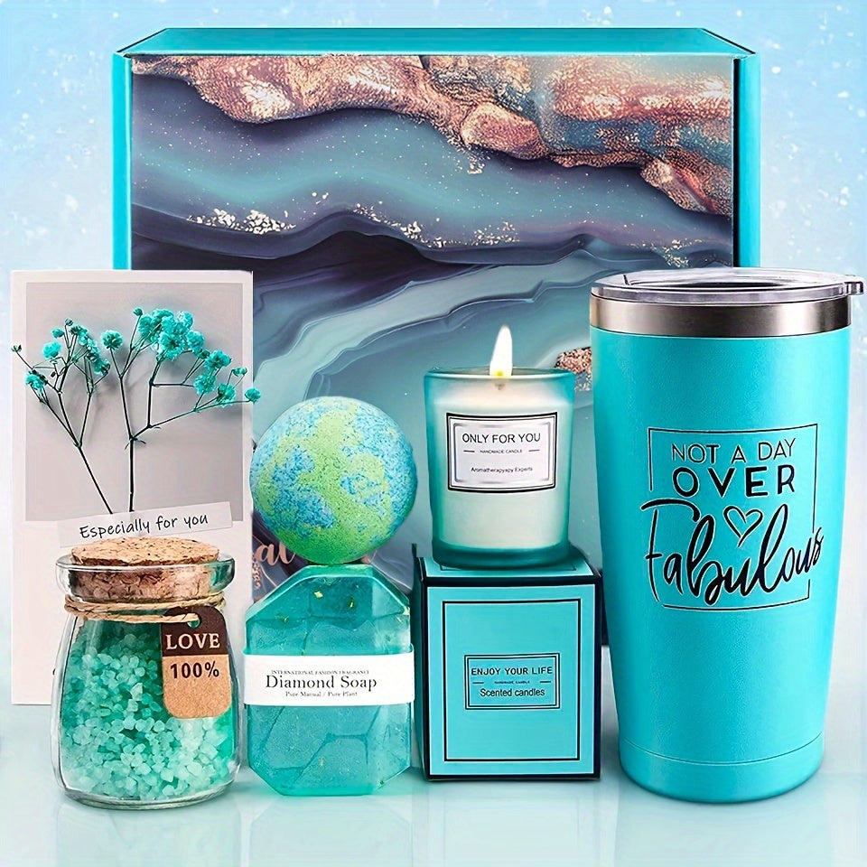 Spa Ajándékdoboz Nőknek – Szantálfa Illatú Kényeztető Szett 💝