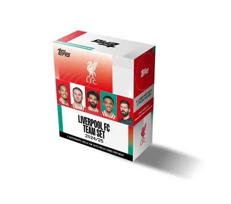 🔥 Topps Liverpool 2024/25 Team Set – Szoboszlai Autogram Vadászat!✍️