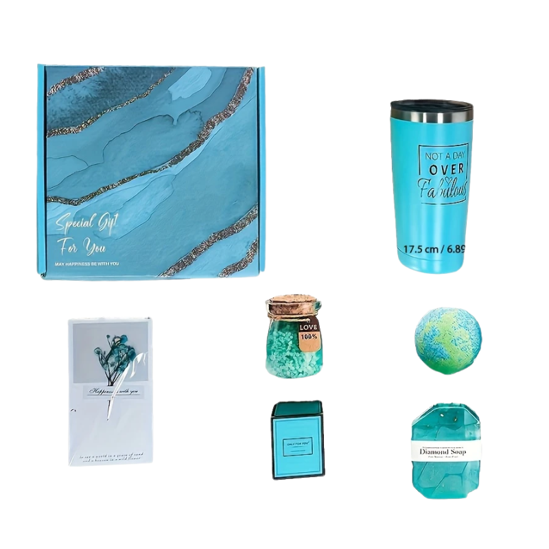 Spa Ajándékdoboz Nőknek – Szantálfa Illatú Kényeztető Szett 💝